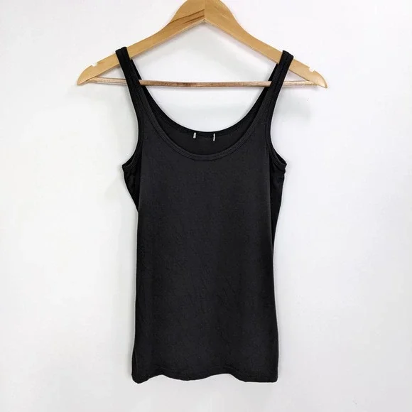 Chelsea28 Size S Womens Jersey Tank Top In Black - Picture 2 of 7